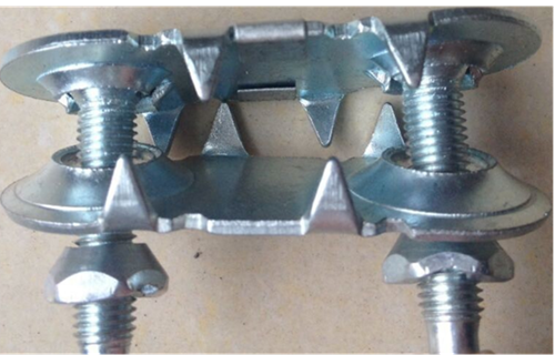 Mechanical belt fastening system