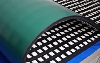 revestimiento de poleas cerámico para transportadores