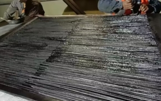 producción de materiales de empalme en caliente