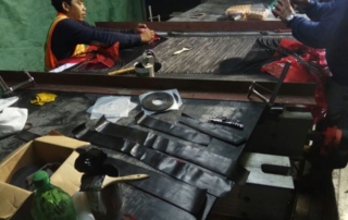 empalme de correas transportadoras